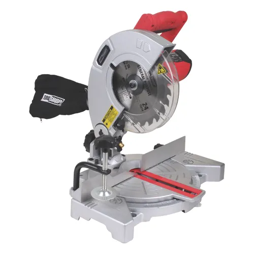 Tool Shop® 7.5-Amp Corded 7-1/4" Single-Bevel Compound Miter Saw with Laser Guide