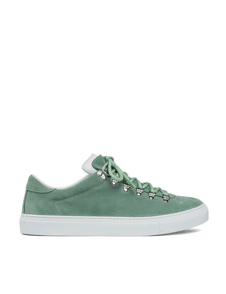 M. Marostica Low Suede Sneakers Aqua