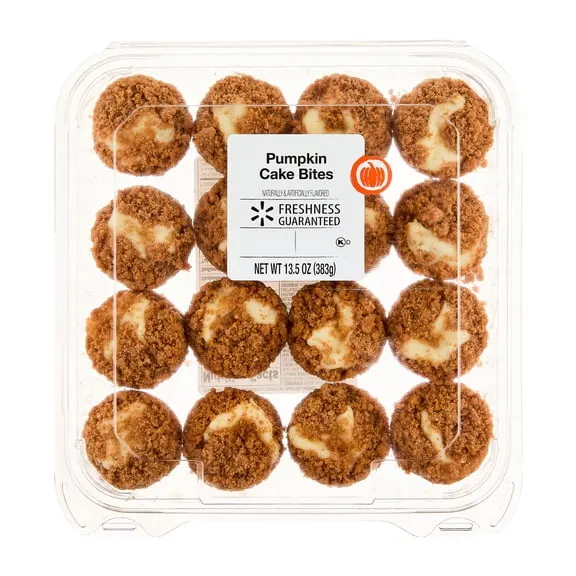 Freshness Guaranteed Pumpkin Cake Bites, 13.5 oz, 16 Count $6.72 49.8 ¢/oz