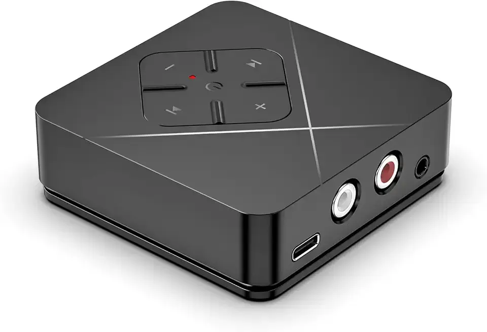 Ultrbeka 2026 Bluetooth 6.0 Receiver for Home Stereo with 3.5mm/RCA, Bluetooth Adapter for Stereo Receiver, Amplifier, Speaker, HiFi