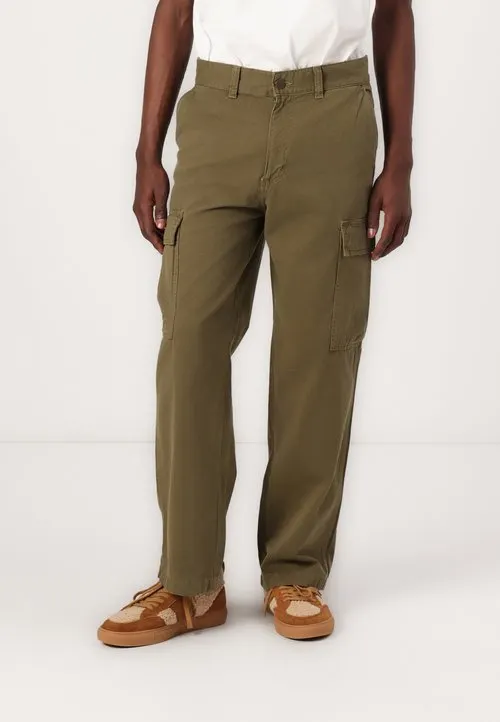 JPSTBILL JJAVERY WIDE - Cargobukse - olive night