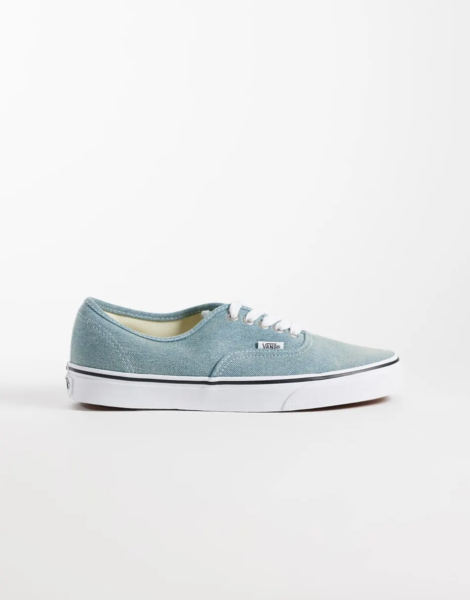 Vans Authentic trainers in denim blue