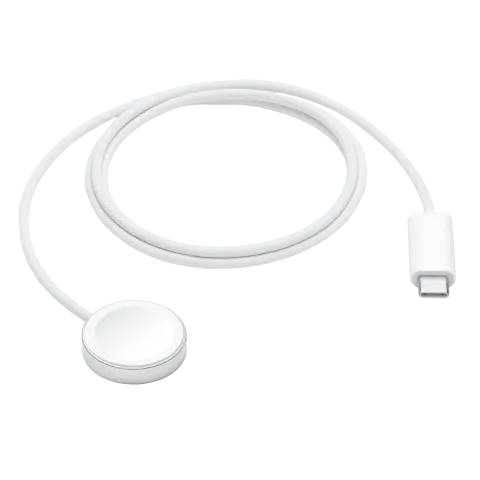 Apple magnetický rychlonabíjecí USB-C kabel k Apple Watch bílá