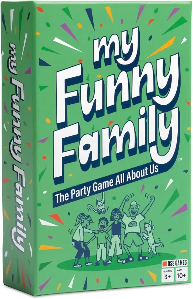 My Funny Family [Fun Card Game for Kids, Adults, Families | Great for Game Nights and Vacations | Easy to Learn & Family Friendly | Ages 10 & Up]