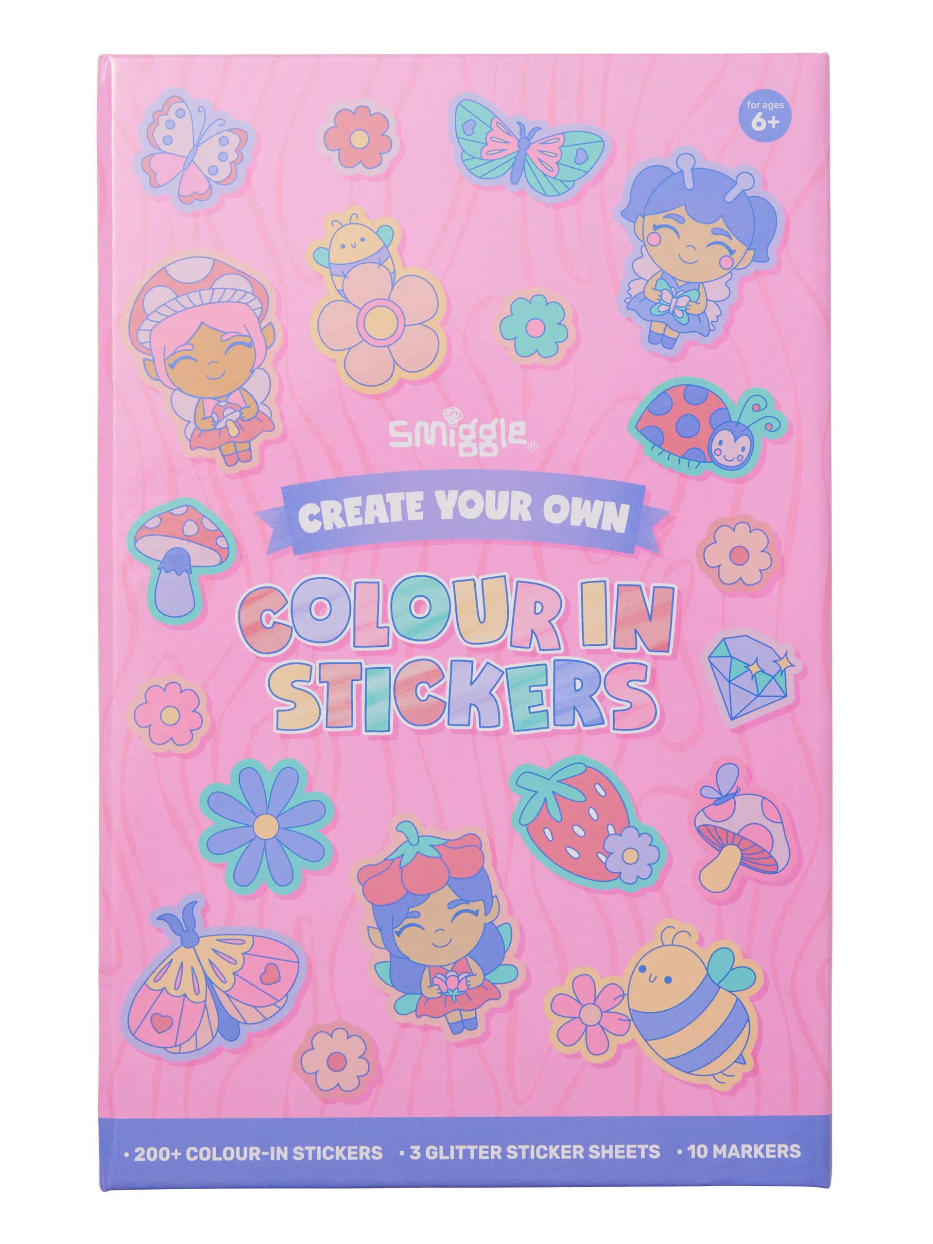 Fairy Dust Colour In Stickers Book Activity