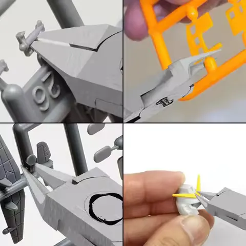 Carbon Steel Precision Cutter Pliers Professional Sharp Nipper Diagonal Snips for Model Assembly Home Use Cutting Tools