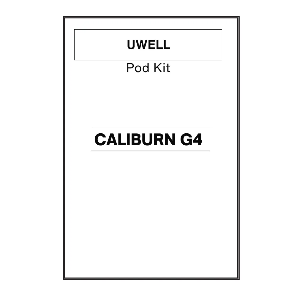 Uwell Caliburn G4 Pod Kit