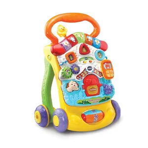 Super trotteur parlant 2 en 1 Orange