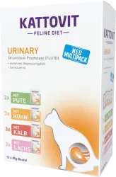 KATTOVIT Feline Diet Urinary Multipack für Katzen 12 x 85 g
