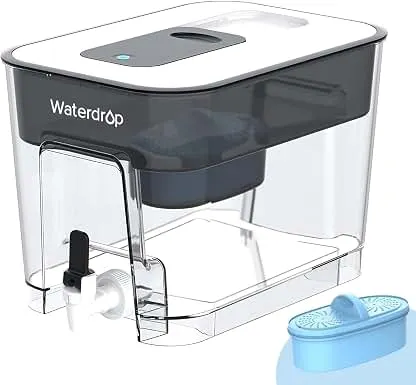 Waterdrop WFD-22L-A Alkaline Water Filter Dispenser, Large…