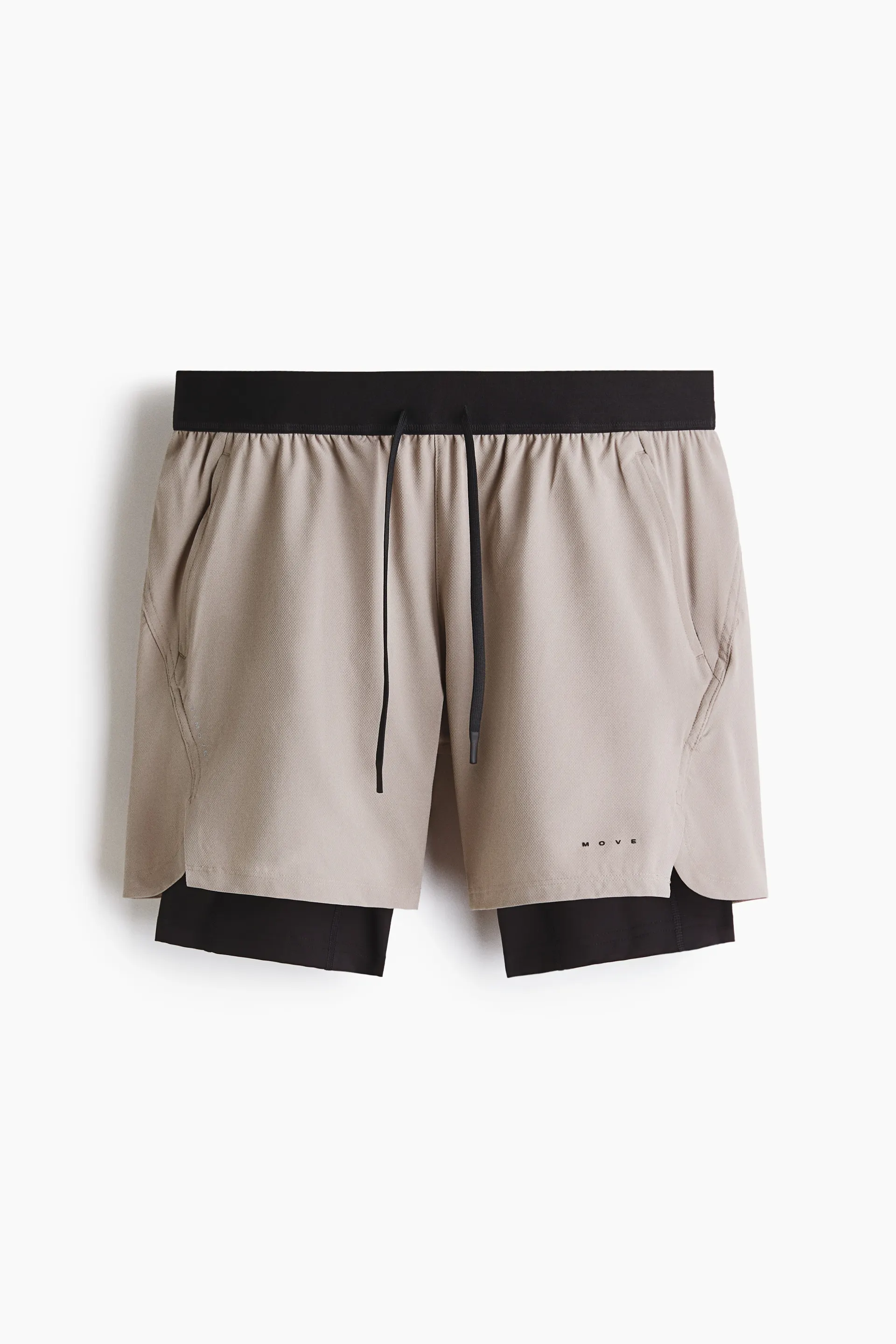 Shorts deportivos de doble capa con DryMove™