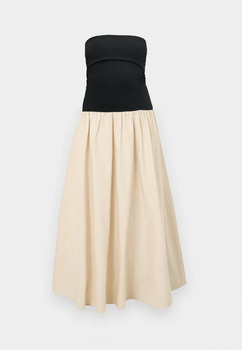 MARC - Maxikjole - oyster gray