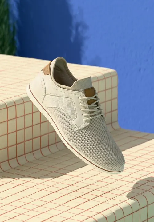 DRYMOS - Casual snøresko - light grey