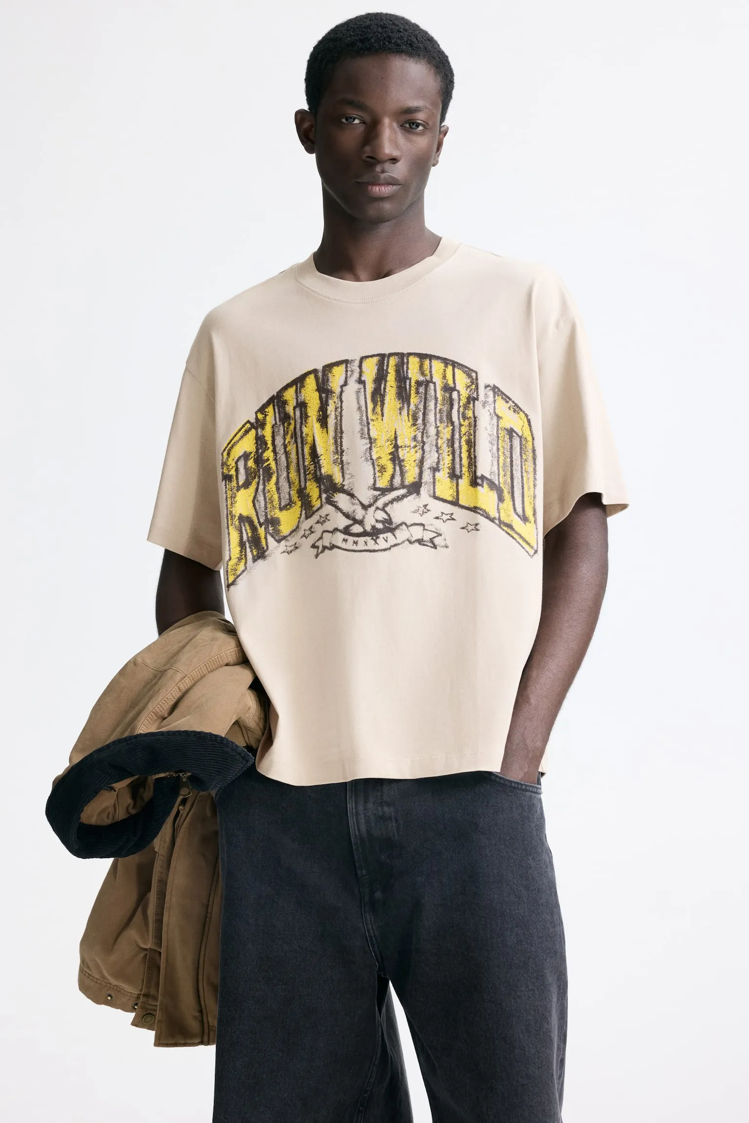 Playera Loose Fit con diseño