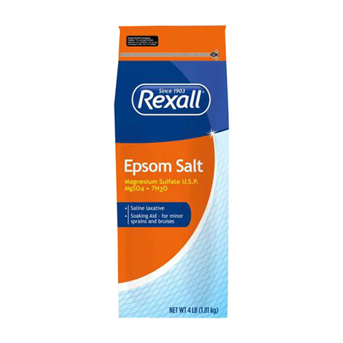 Rexall Epsom Salt, 4 lbs