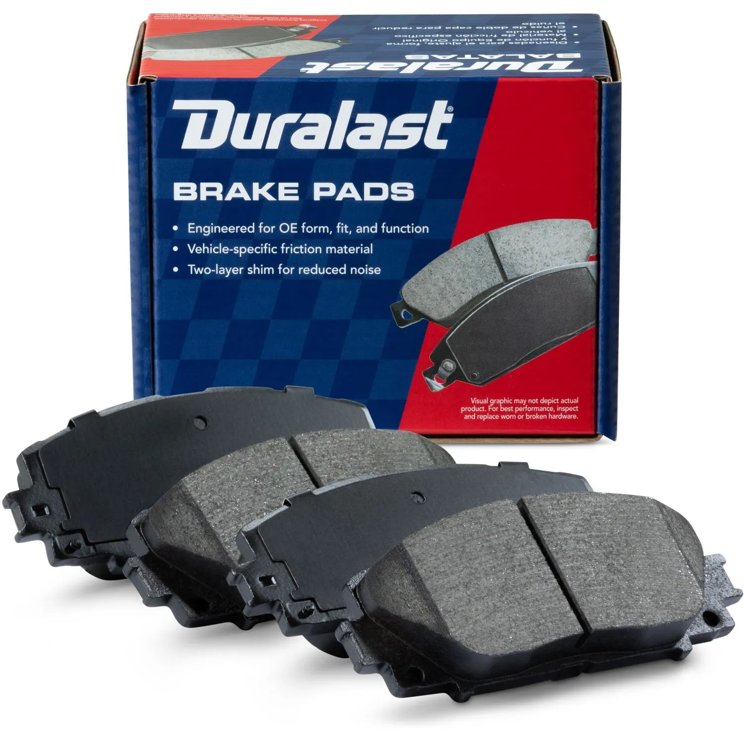 Balatas Ceramicas Duralast D1184