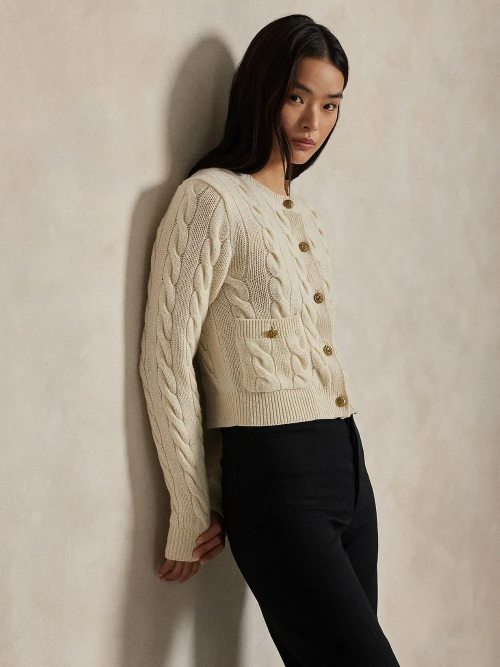 CABLE CARDIGAN