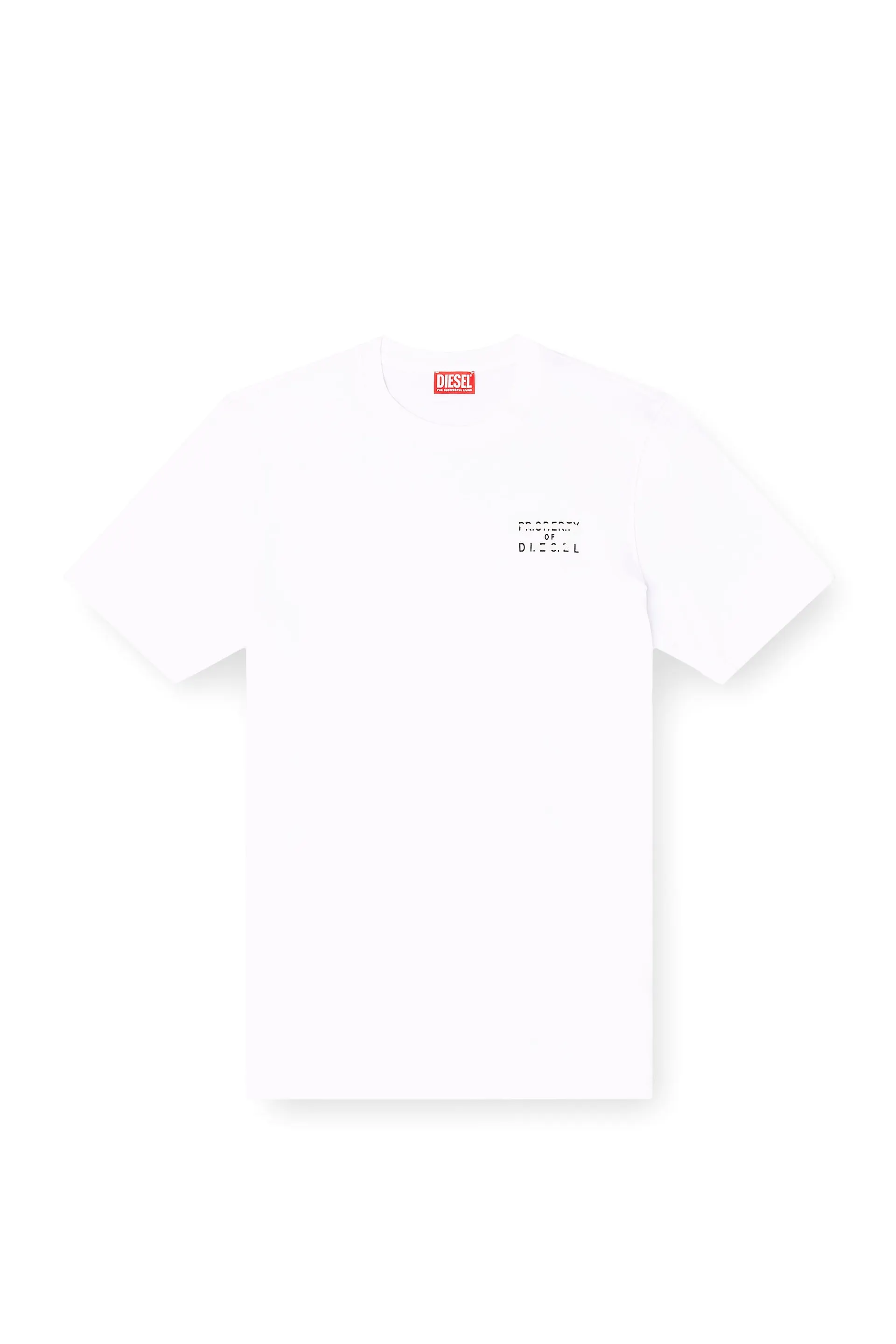 Regular cotton T-shirt with puff print