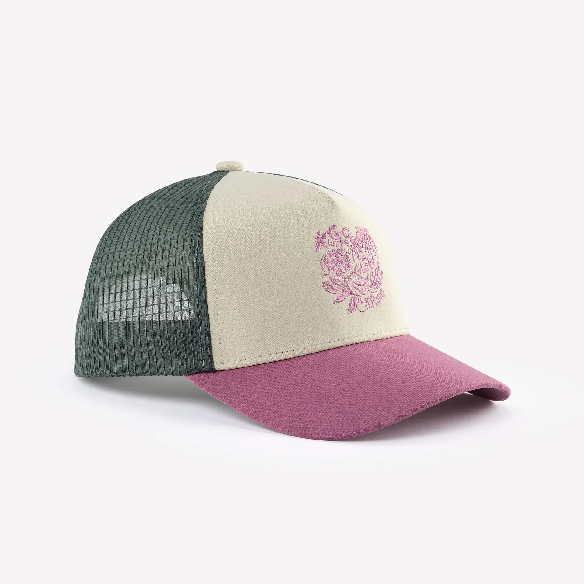 FORCLAZ Turistická kšiltovka Trucker 500