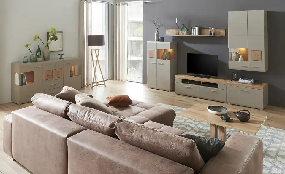 Vitrine Cortina BHT 80|139|37 cm