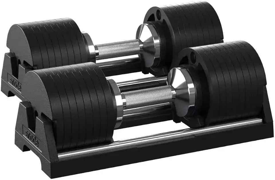 Snode AD80 Drop-proof Cast Iron Adjustable Dumbbells 80LBs