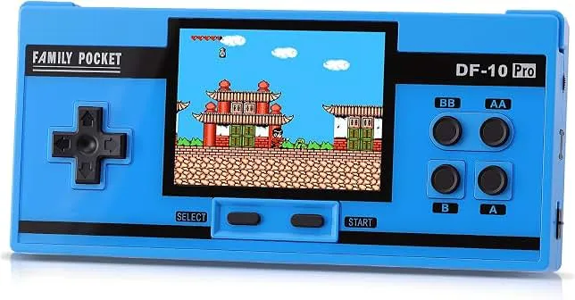 Handheld Game for Kids, 10 Preloaded Classic Retro Games, 3.0'' IPS Screen Portable Gaming Device, Re…