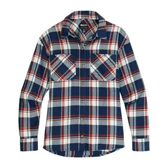 Chemise en flanelle sergée Feedback pour femme