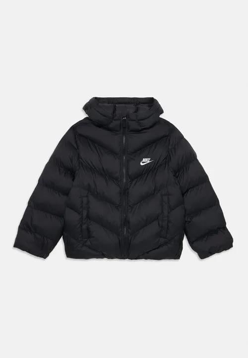 PUFFER UNISEX - Vinterjakke - black/white