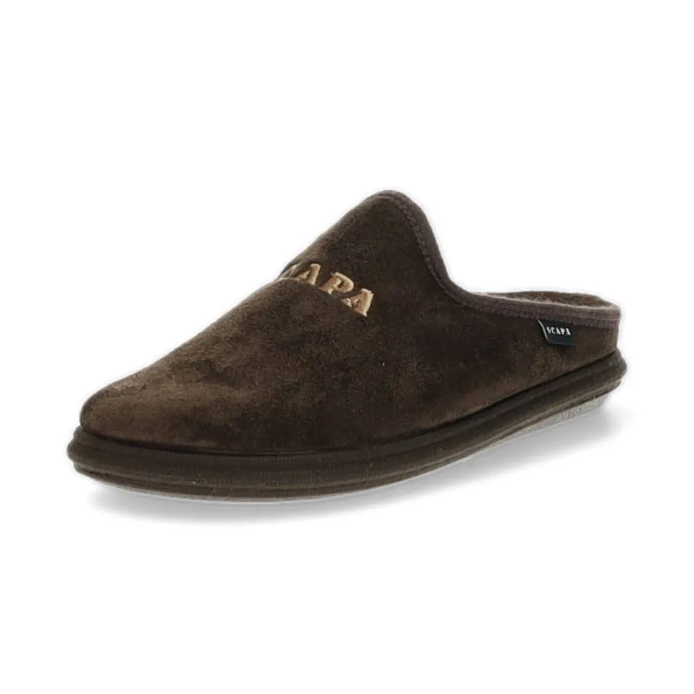 bruine pantoffel