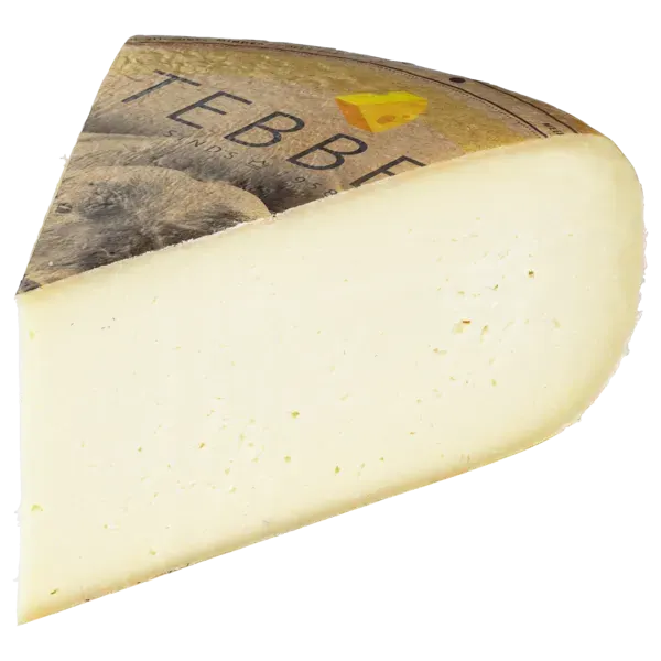 Tebben Büffelkäse Holländischer Büffelmilch-Schnittkäse 50 % Fett i. Tr., mild bis kräftig, verschiedene Sorten aus besonders milder Büffelmilch! 100 g