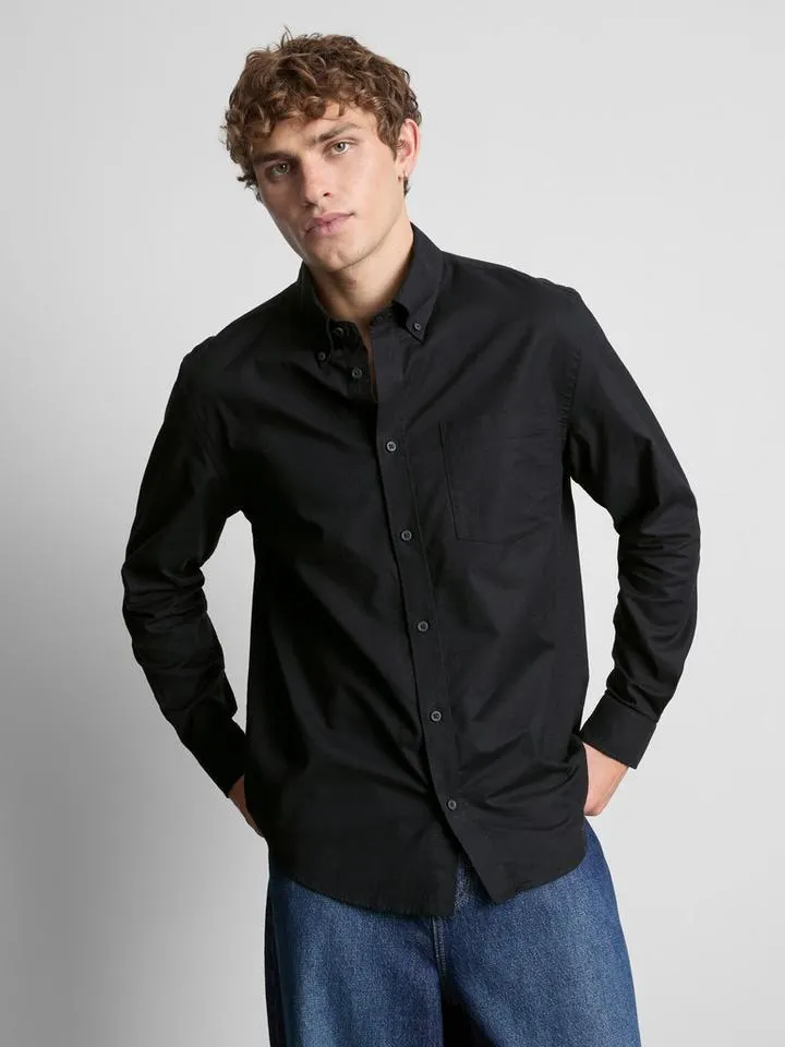 Chemise Oxford coupe regular en pur coton
