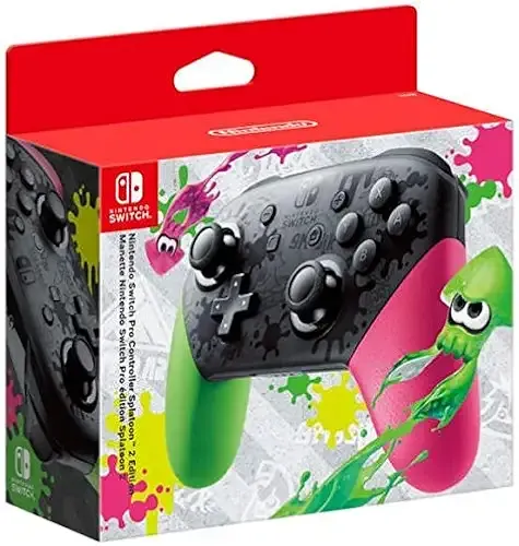 Nitendo Switch Pro Controller Splatoon 2 Edition Japan Import