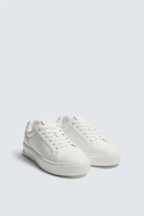 MONOCHROME CHUNKY TRAINERS