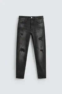RIPPED SKINNY FIT JEANS