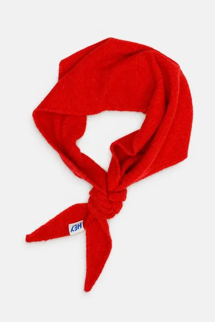 Kids driehoeksjaal met label