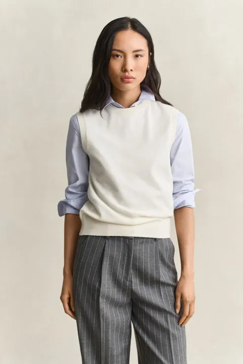 Knitted Wool Vest