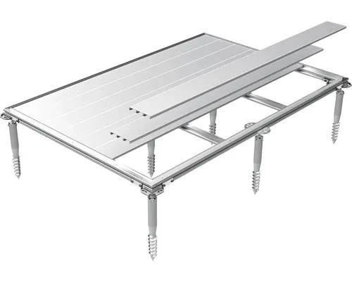 Základ se zemními vruty Biohort SmartBase PLUS pro domek AvantGarde A8