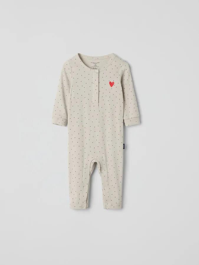 Ribbestrikket i myk blanding Tencel™ lyocell økologisk bomull