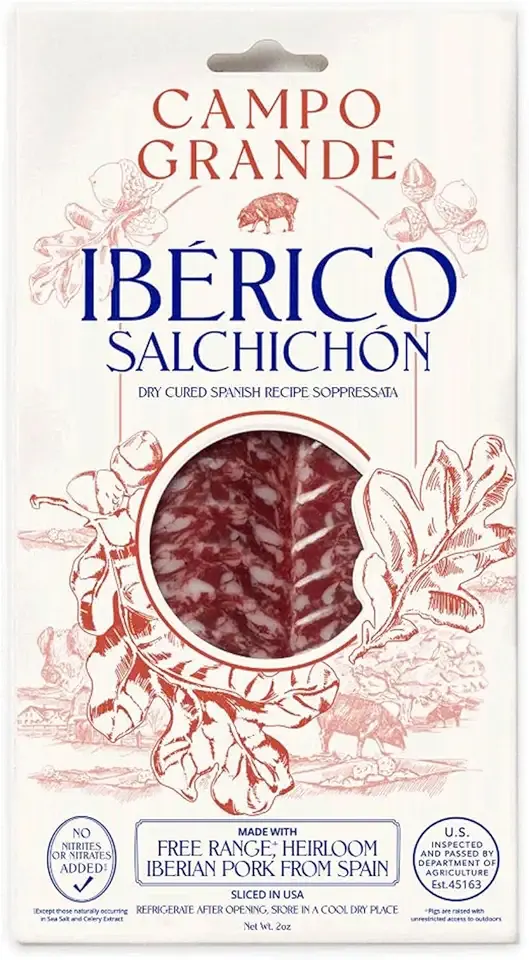 Campo Grande Sliced Salchichon Iberico, 2 OZ