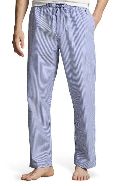 Stripe Cotton Pajama Pants