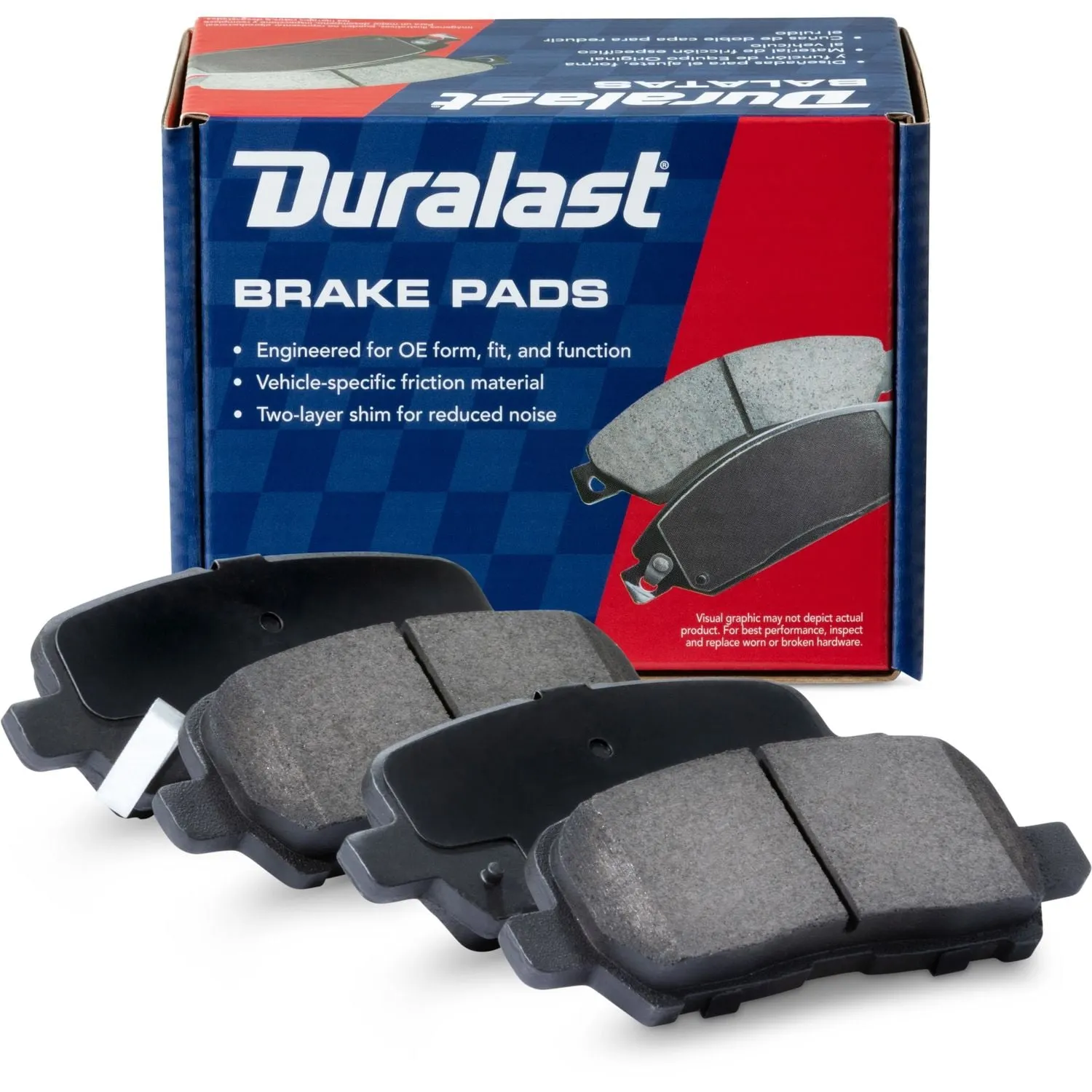 Duralast Ceramic Brake Pads MKD999