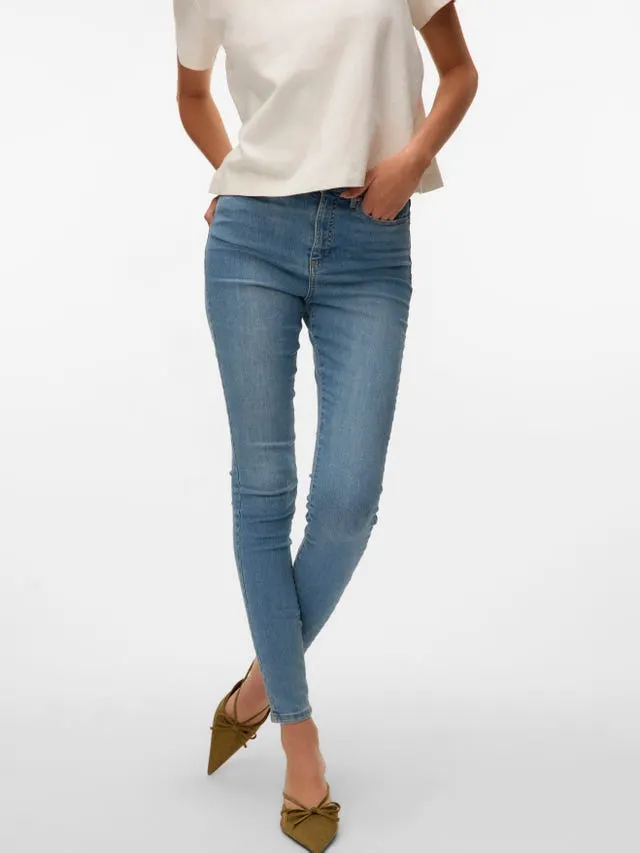 VMSOPHIA Høyt snitt Skinny Fit Jeans
