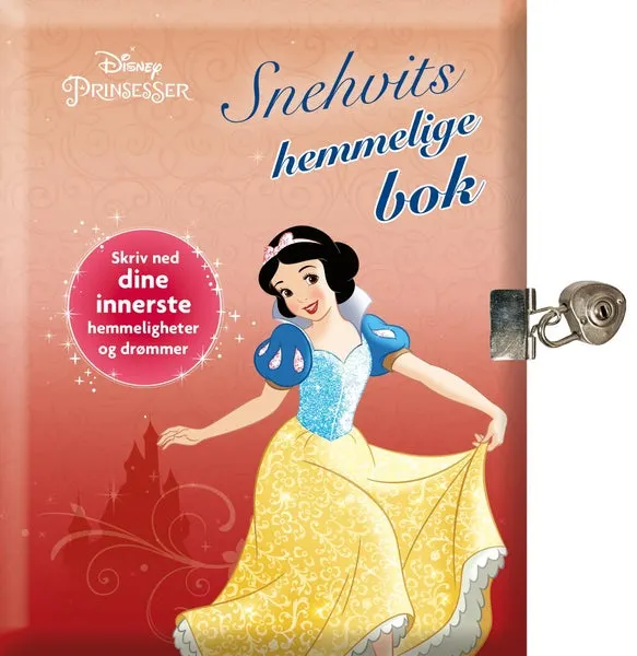 Snehvits hemmelige bok - skriv ned dine innerste hemmeligheter og drømmer