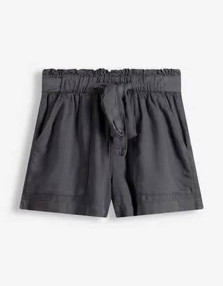 Pantaloncini - Tinta unita - Grigio scuro