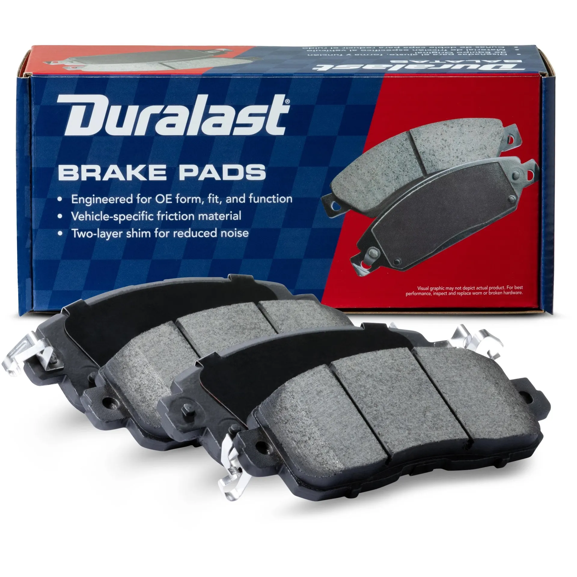 Duralast Ceramic Brake Pads MKD1650