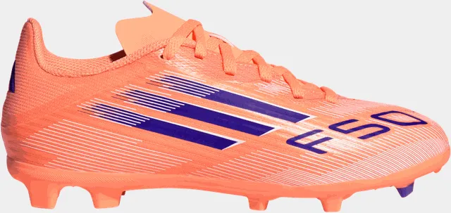 F50 League FG/MG, fotballsko gress og kunstgress - Oransje