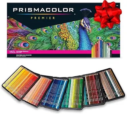 Prismacolor Premier Colored Pencils, Soft Core, Assorted Colors, 150 Count - Durable, Vibrant, Ultra-Smooth, Adult Coloring, Drawing, Sketching, Arts & Crafts