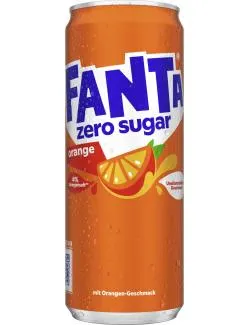 Fanta Orange Zero (Einweg)