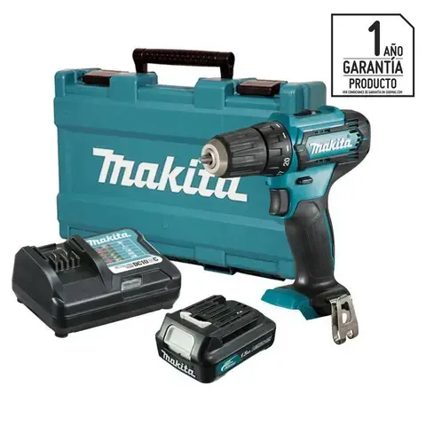 Taladro inalámbrico atornillador 10 mm 12V + 1 batería