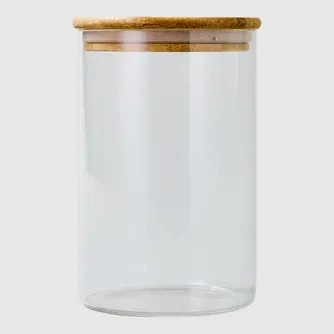 Classic Living Borosilicate Glass Canister 1000ml